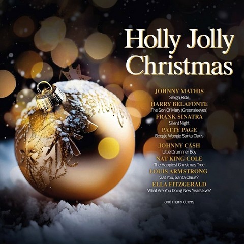 Holly Jolly Christmas (LP, Compilation, Clear Vinyl)