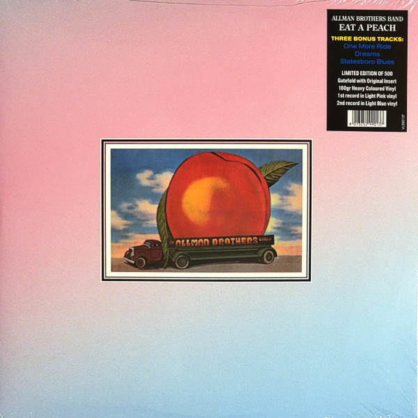 The Allman Brothers Band - Eat A Peach (2 платівки, Рожевий, 180 грам)