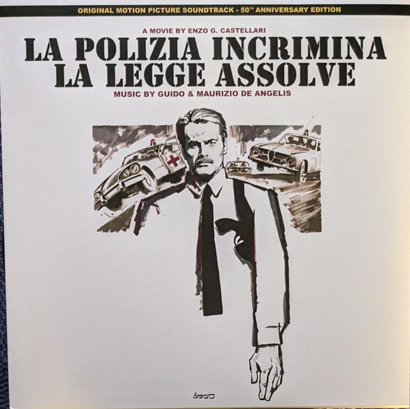 Guido And Maurizio De Angelis - La Polizia Incrimina La Legge Assolve (Original Motion Picture Soundtrack - 50th Anniversary Edition) (Красный, Чёрный, Лимитированое)