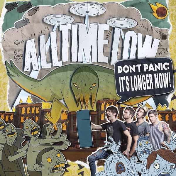 All Time Low - Don‘t Panic: It‘s Longer Now! (2 платівки, Помаранчевий, Альбом)