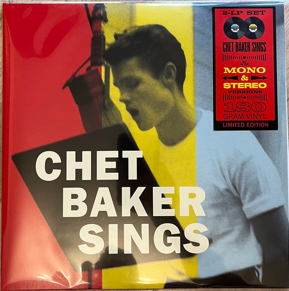 Chet Baker - Chet Baker Sings: The Mono & Stereo Versions 2LP (2 платівки, Перевидання, Моно)