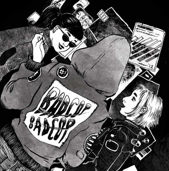 Bad Cop/Bad Cop - Bad Cop/Bad Cop (Розовый, Брызги, 45 об/мин, EP, Переиздание)