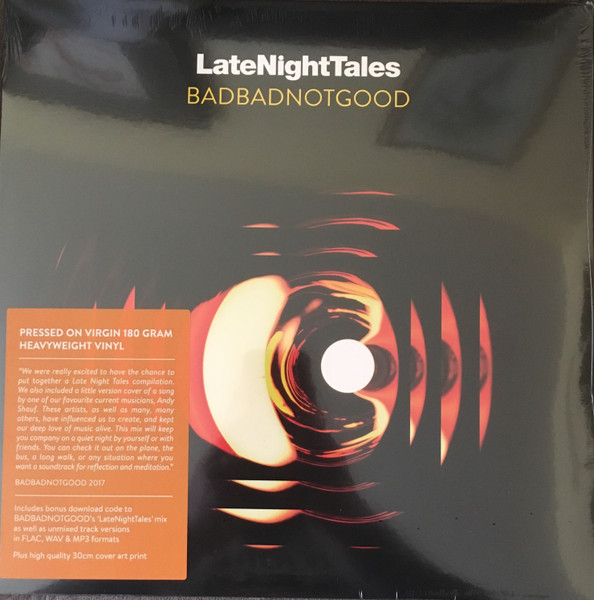 BadBadNotGood - LateNightTales (2 платівки, Помаранчевий, Напівпрозорий, 180 грам, Збірник, Клубне видання, Лимітоване, Пронумерований)