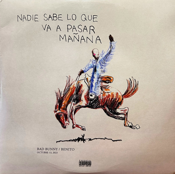 Bad Bunny & Benito Antonio Martínez Ocasio - Nadie Sabe Lo Que Va A Pasar Mañana (2 платівки, Металічний колір, Синій)