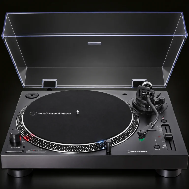 Програвач вінілу Audio-Technica AT-LP120X USB, чорний