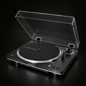 Audio-Technica AT-LP70xBT, чёрно-серебристый