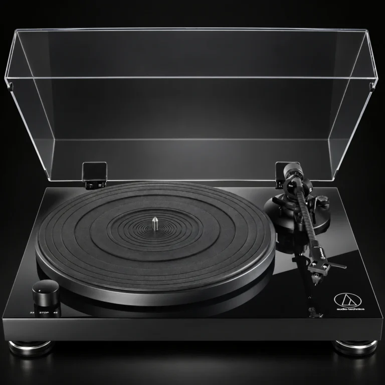 Проигрыватель винила Audio-Technica AT-LPW50PB, чёрный лак