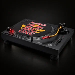 Technics SL-1210MK7R Red Bull BC One, чёрный