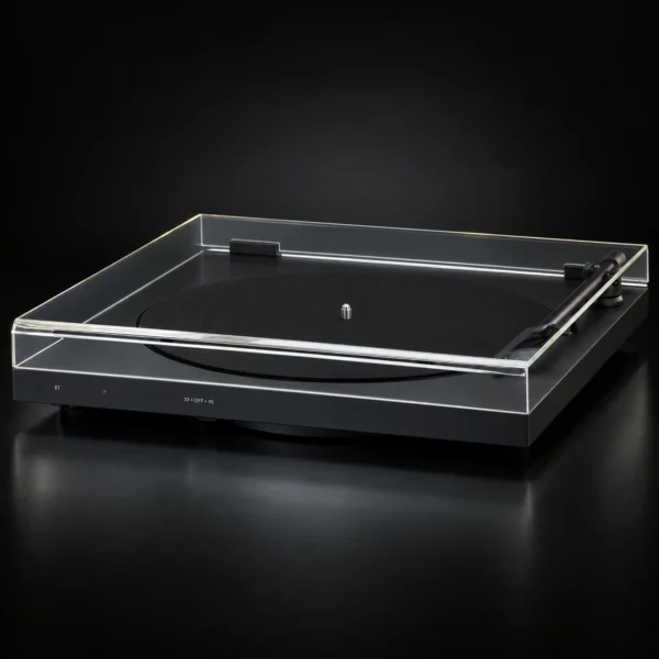 Програвач вінілу Tone Factory Turntable, чорний, з кришкою