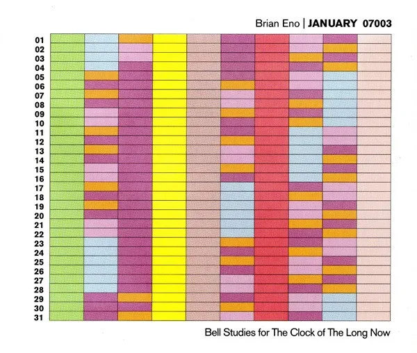 January 07003 | Bell Studies For The Clock Of The Long Now