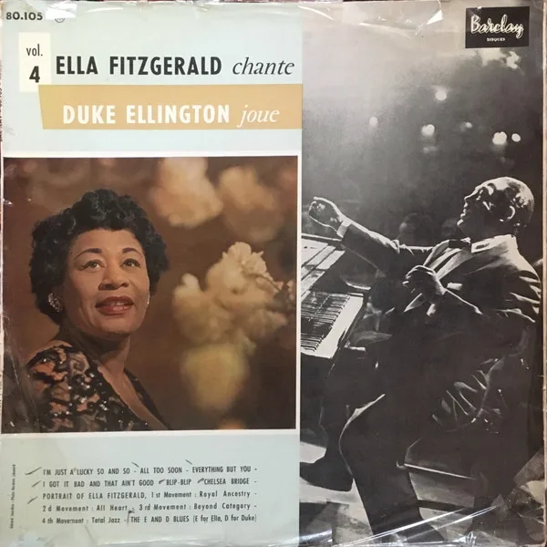 Ella Fitzgerald Chante Duke Ellington Joue Vol.4