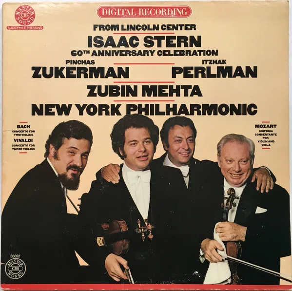 Isaac Stern 60th Anniversary Celebration From Lincoln Center 