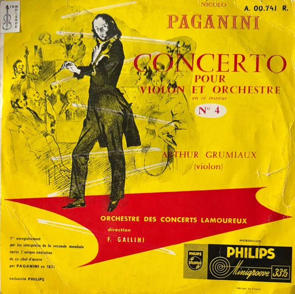 Concerto Pour Violon Et Orchestre No. 4 En Ré Mineur