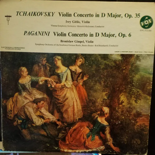 Violin Concerto In D Major, Op. 35 / Violin Concerto In D Major, Op. 6