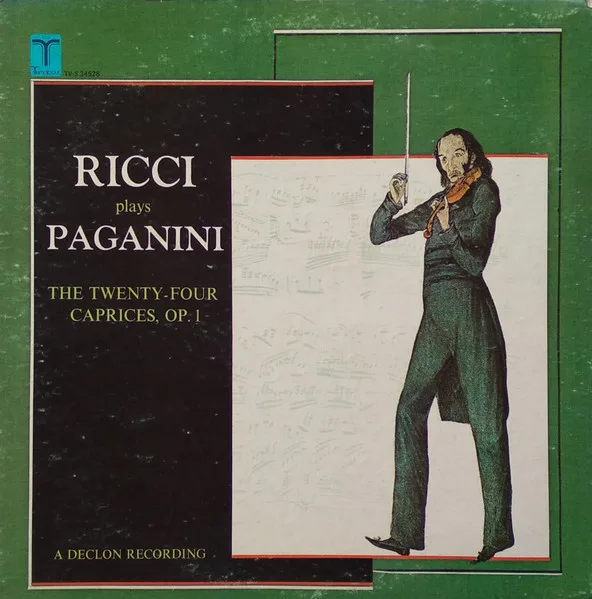 Ricci Plays Paganini: The Twenty-Four Caprices, Op. 1