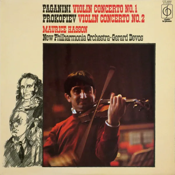 Paganini Violin Concerto No.1 / Prokofiev Violin Concerto No.2