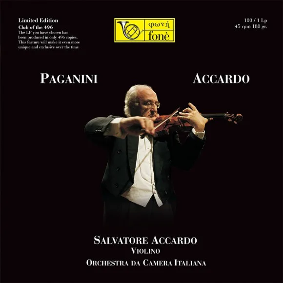 Niccolò Paganini - Salvatore Accardo & Orchestra da Camera Italiana