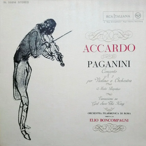Concerto N. 2 Per Violino E Orchestra / Moto Perpetuo / Variazioni Su "God Save The King"