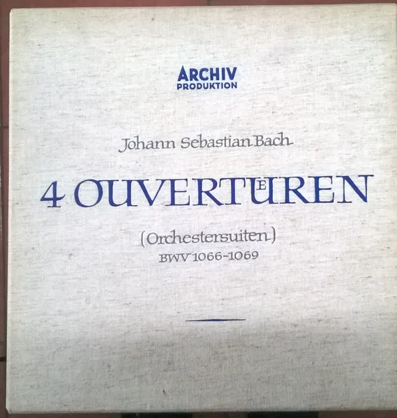 4 Ouvertueren (Orchestersuiten) BWV 1066-1069