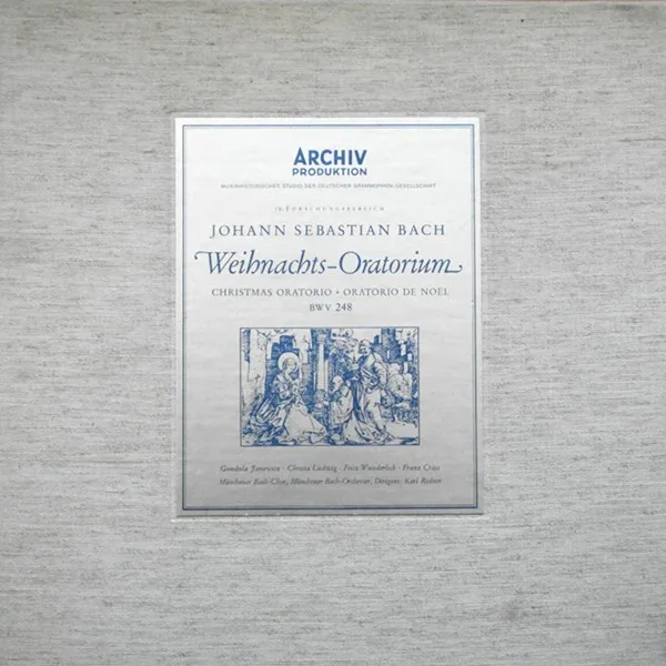 Weihnachts-Oratorium • Christmas Oratorio • Oratorio De Noël, BWV 248