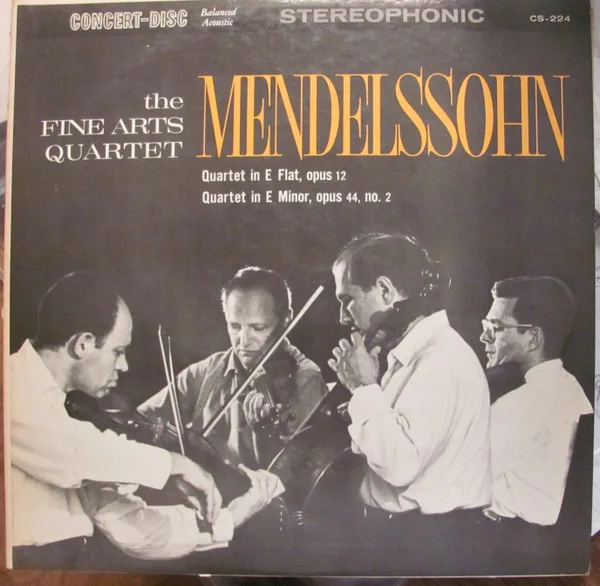 Quartet In E Flat, Opus 12 / Quartet In E Minor, Opus 44, No. 2
