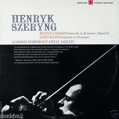 Concerto In E Minor, Opus 64 / Concerto In D Minor