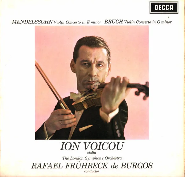 Concerto In E Minor For Violin & Orchestra, Op.64 / Concerto No.1 In G Minor For Violin & Orchestra, Op.26