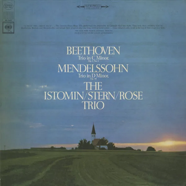 Trio In C Minor, Op. 1, No. 3 / Trio In D Minor, Op. 49