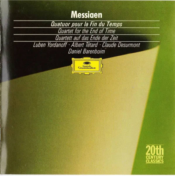 Quatuor Pour La Fin Du Temps = Quartet For The End Of Time = Quartett Auf Das Ende Der Zeit