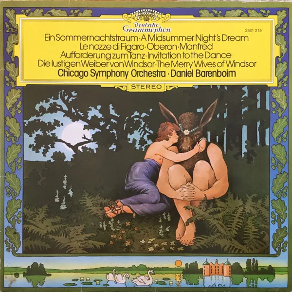 Ein Sommernachtstraum = A Midsummer Night's Dream / Le Nozze Di Figaro · Oberon · Manfred / Aufforderung Zum Tanz = Invitation To The Dance / Die Lustigen Weiber Von Windsor = The Merry Wives Of Windsor