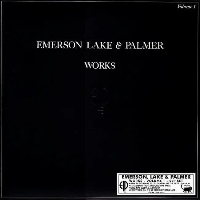 Emerson Lake & Palmer – Works (Volume 1) (Reissue, Remastered, Stereo, Trifold Vinyl) - фото №1