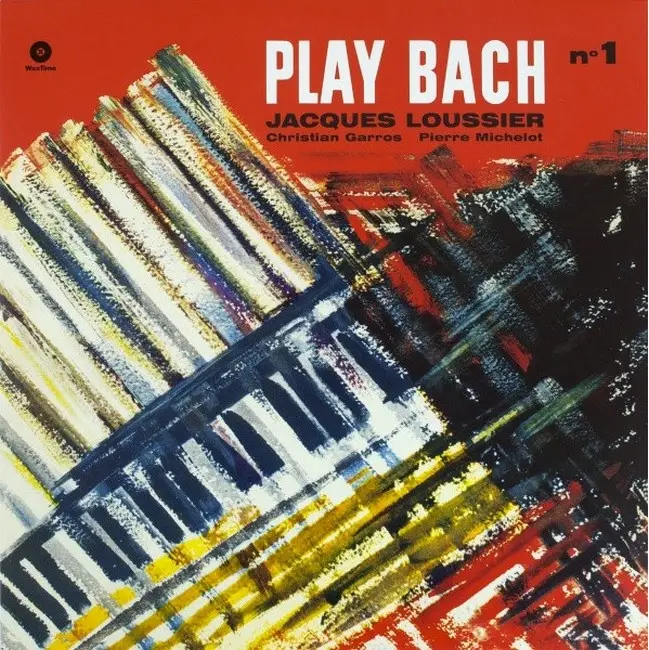 Jacques Loussier, Christian Garros, Pierre Michelot – Play Bach No.1 (LP, Album, Reissue, Remastered, Vinyl) - фото №1