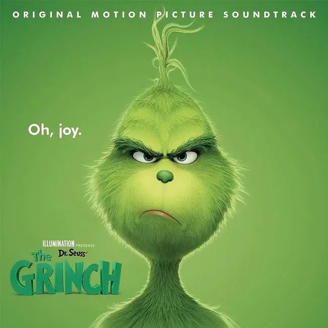 Dr. Seuss' The Grinch (Original Motion Picture Soundtrack) (LP, Album, Repress)