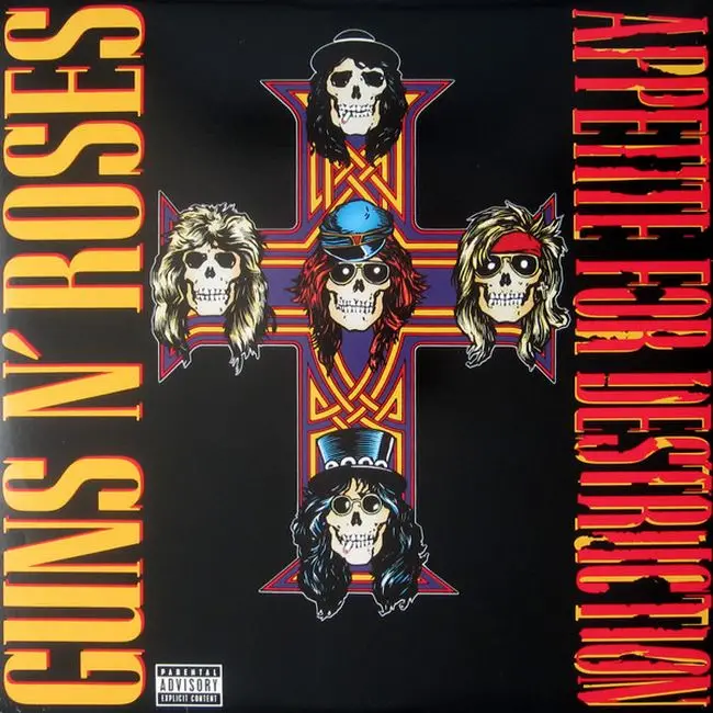 Guns N' Roses – Appetite For Destruction (Vinyl) - фото №1