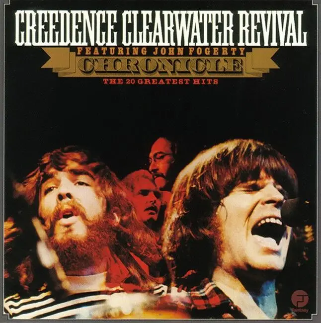 Creedence Clearwater Revival Featuring John Fogerty – Chronicle – The 20 Greatest Hits (2LP, Compilation, Reissue, Purple Labels Vinyl)