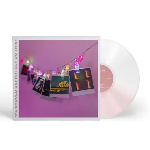 0% Mercury – We Should Definitely Do This! (Gatefold, Limited, Numbered Edition, 180 grams, Pink/White) - фото №1