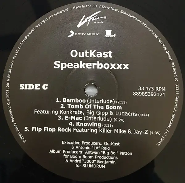 OutKast - Speakerboxxx / The Love Below - фото №7