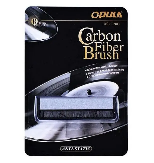 Антистатична щітка для вінілу Opula Carbon Fiber Brush - фото №1