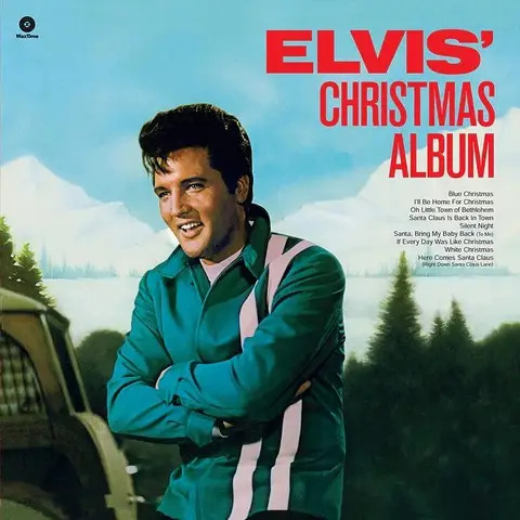 Elvis Presley – Elvis' Christmas Album (LP, Album, Limited Edition, White Vinyl) - фото №1