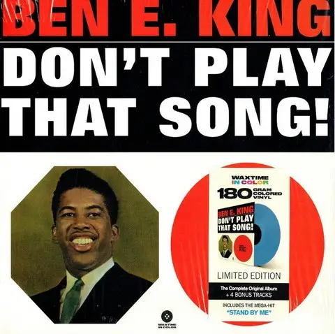 Ben E. King – Don't Play That Song! (LP, Album, Limited Edition, Blue Vinyl)