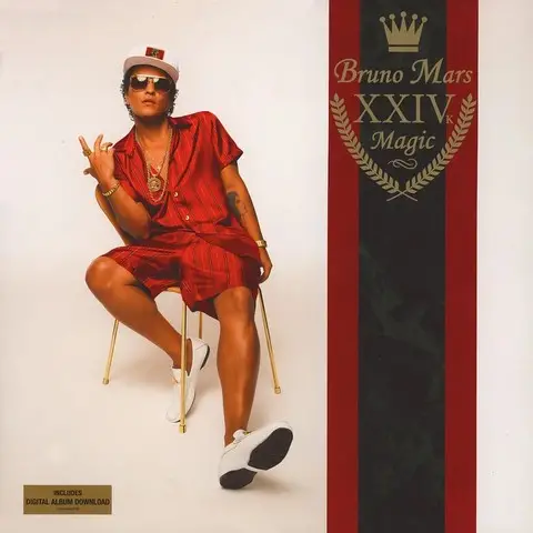 Bruno Mars – XXIVK Magic (LP, Album, Limited Edition, Reissue, Gold Vinyl)