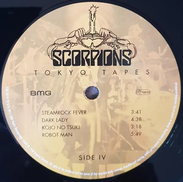 Scorpions – Tokyo Tapes (2LP + 2CD, Remastered, 180 Gram) - фото №7