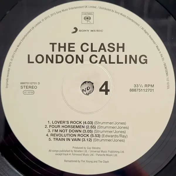 The Clash – London Calling (LP) - фото №9