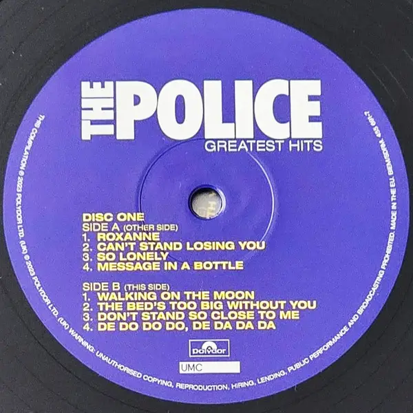 Police - Greatest Hits - фото №4