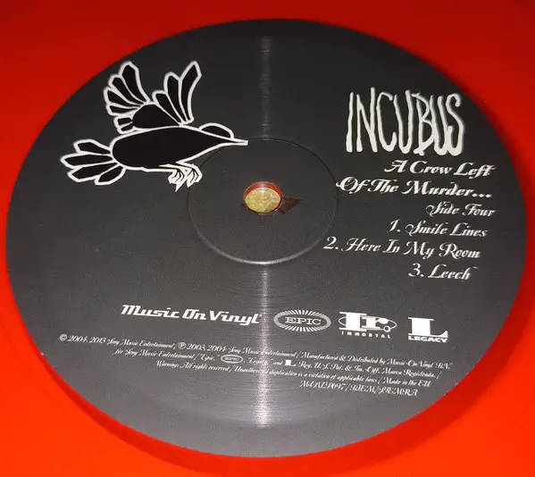 Incubus - A Crow Left Of The Murder - фото №11