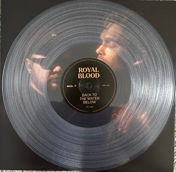 Royal Blood – Back To The Water Below (LP, Album, Limited Edition, Clear Vinyl) - фото №7