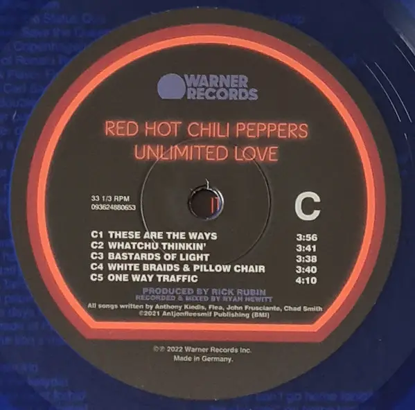 Red Hot Chili Peppers – Unlimited Love - фото №5