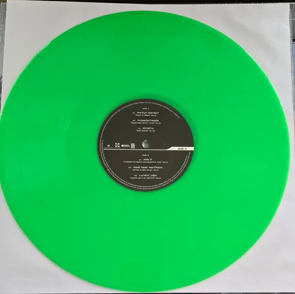 The Matrix: Music From The Motion Picture (2LP, Compilation, Neo(n) Green Vinyl) - фото №3