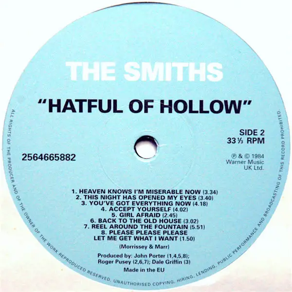 The Smiths – Hatful Of Hollow - фото №4