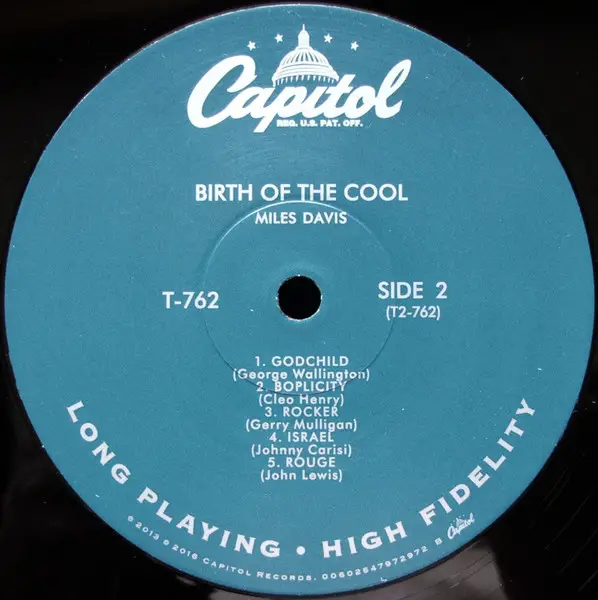 Miles Davis – Birth Of The Cool (LP, Compilation) - фото №3